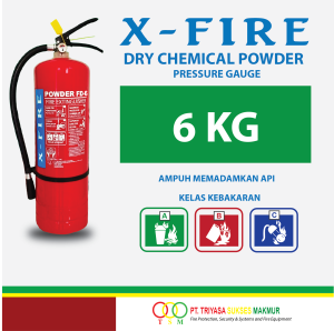 6 kg powder pressure X-FIRE